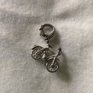 Steel bicycle charm